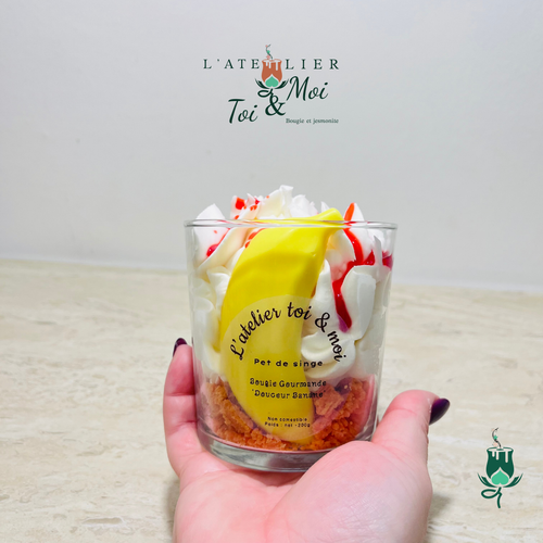 Bougie Douceur Banane - Pet de Singe