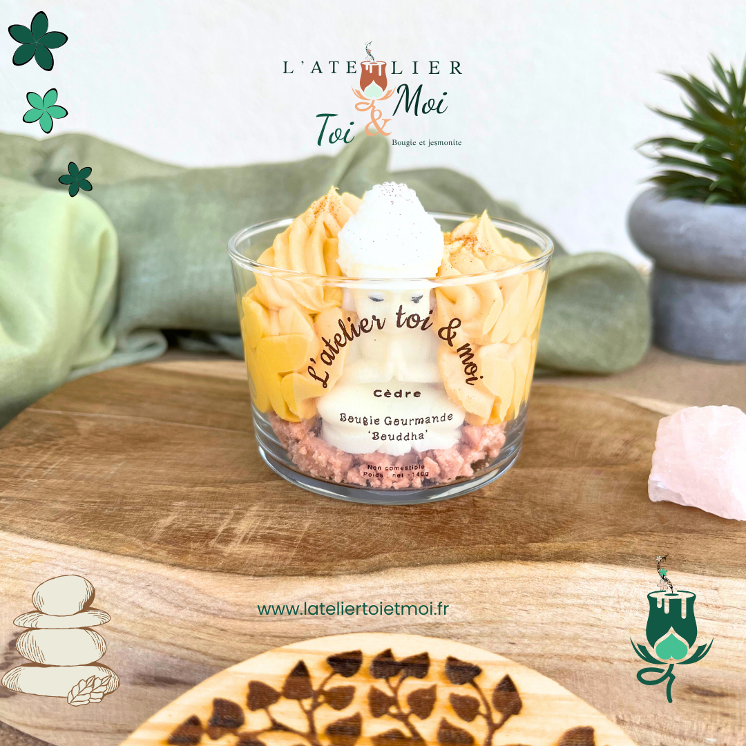 Bougie Bouddha