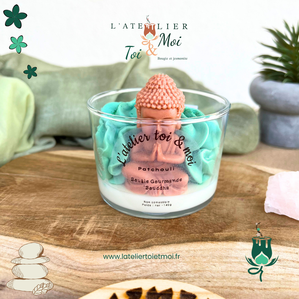 Bougie Bouddha