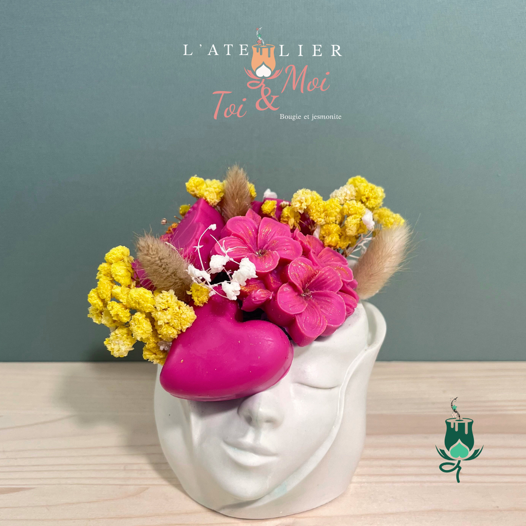 Bouquet parfumé - Tête en Fleur - Ylang Musc