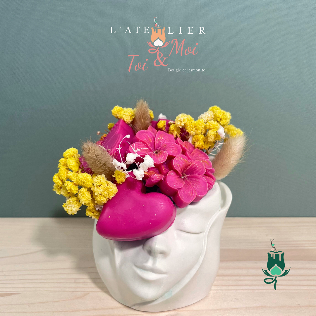 Bouquet parfumé - Tête en Fleur - Ylang Musc