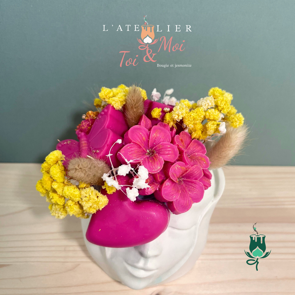 Bouquet parfumé - Tête en Fleur - Ylang Musc