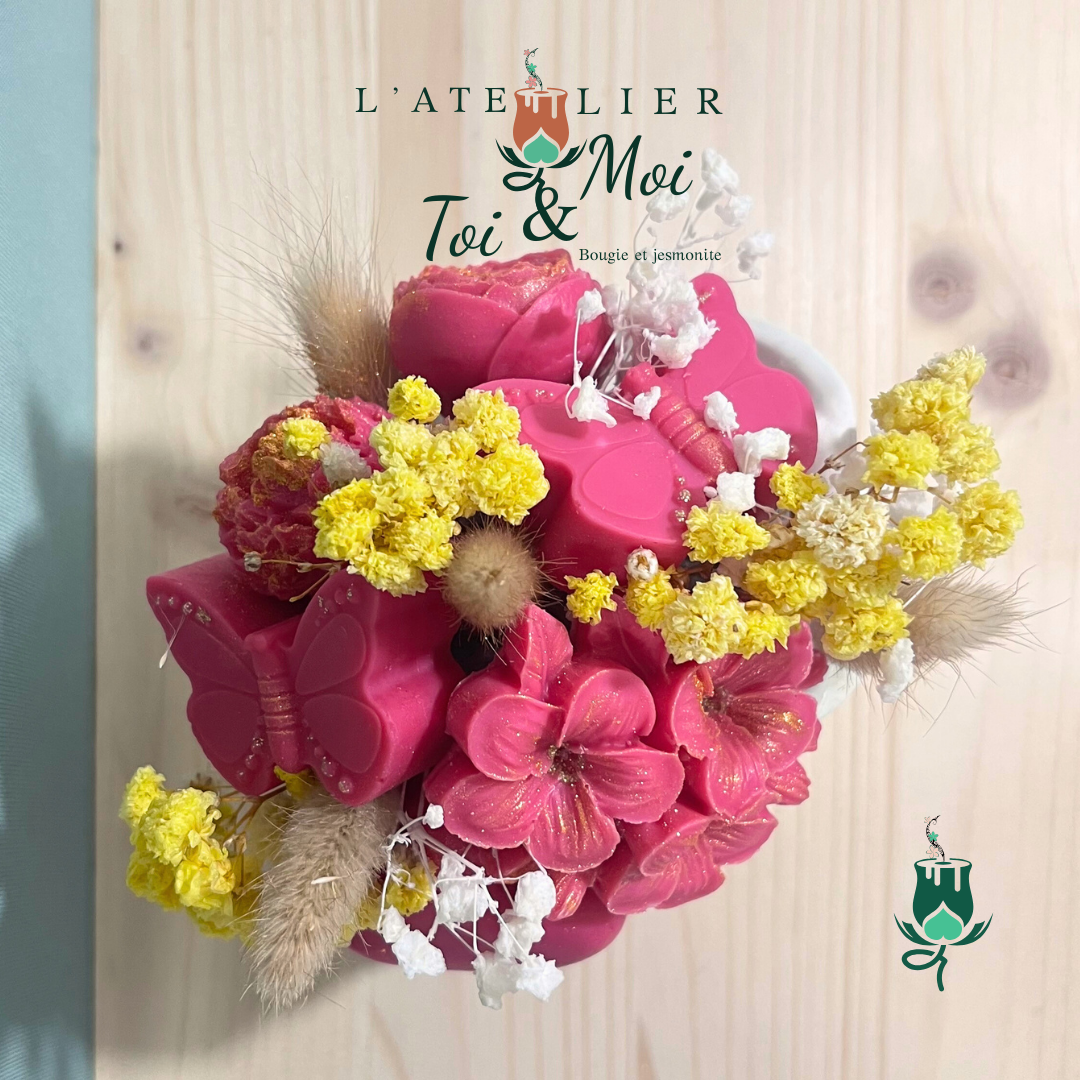 Bouquet parfumé - Tête en Fleur - Ylang Musc