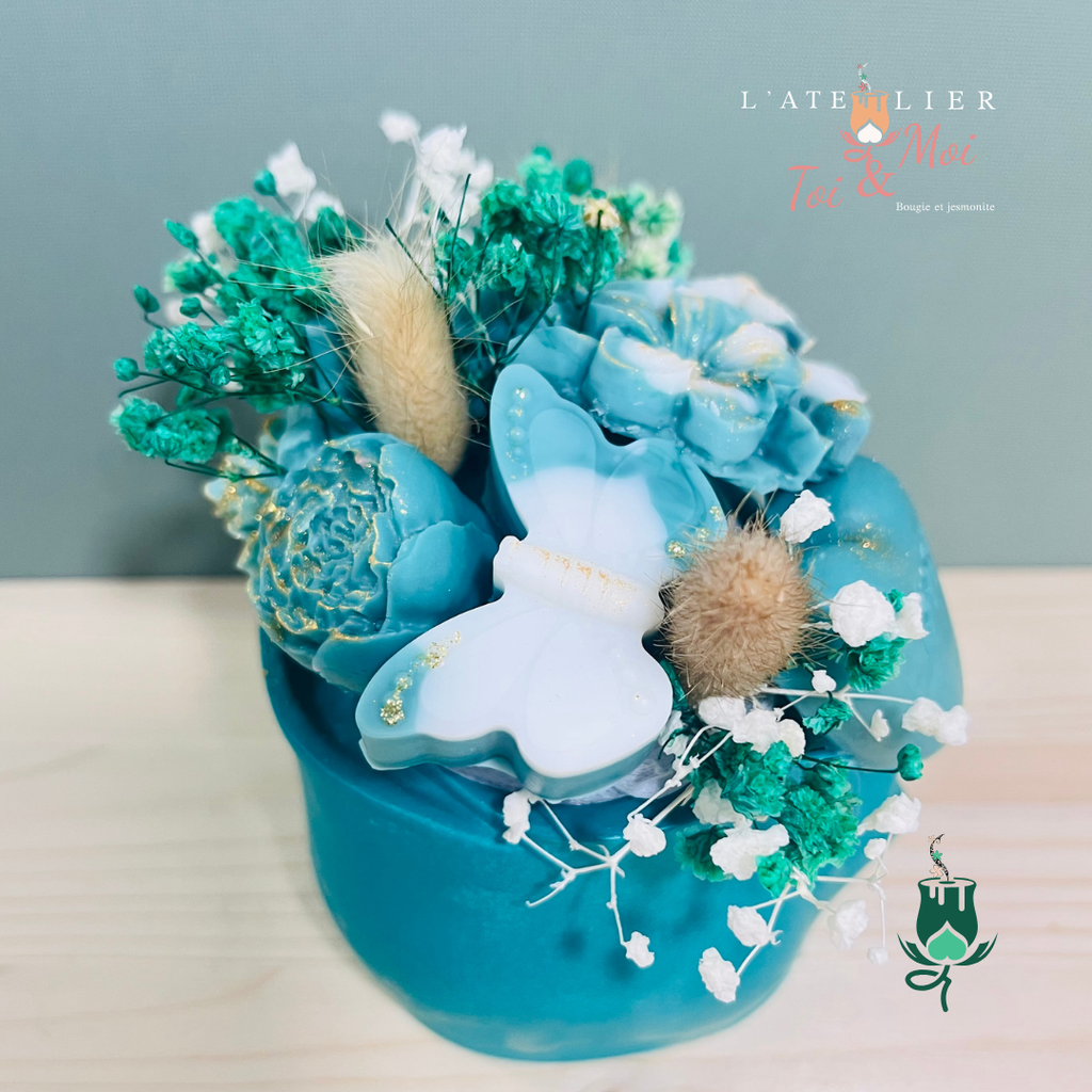 Bouquet parfumé - Tête en Fleur - Bois de Santal