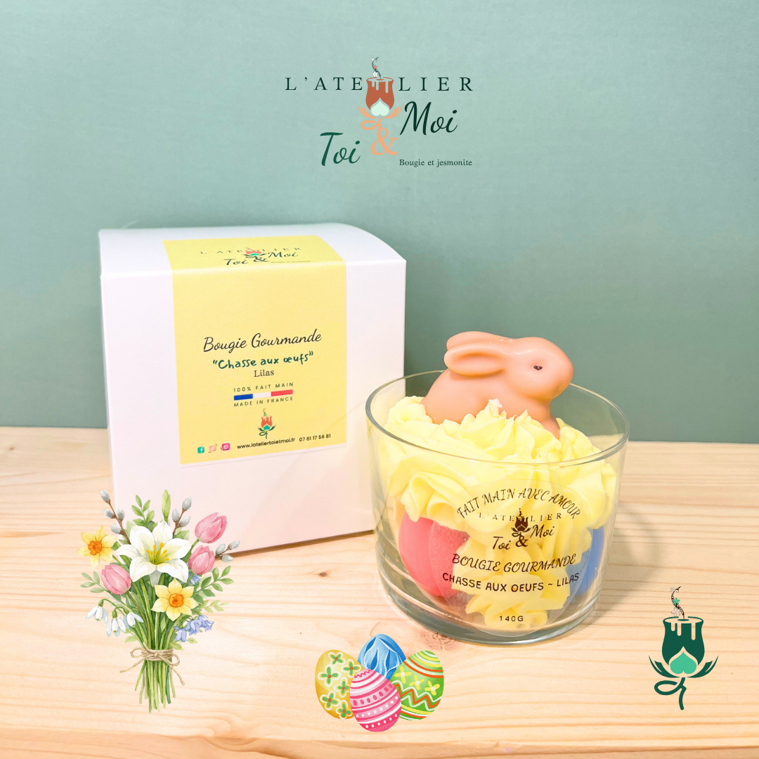 Chasse aux oeufs- Lilas