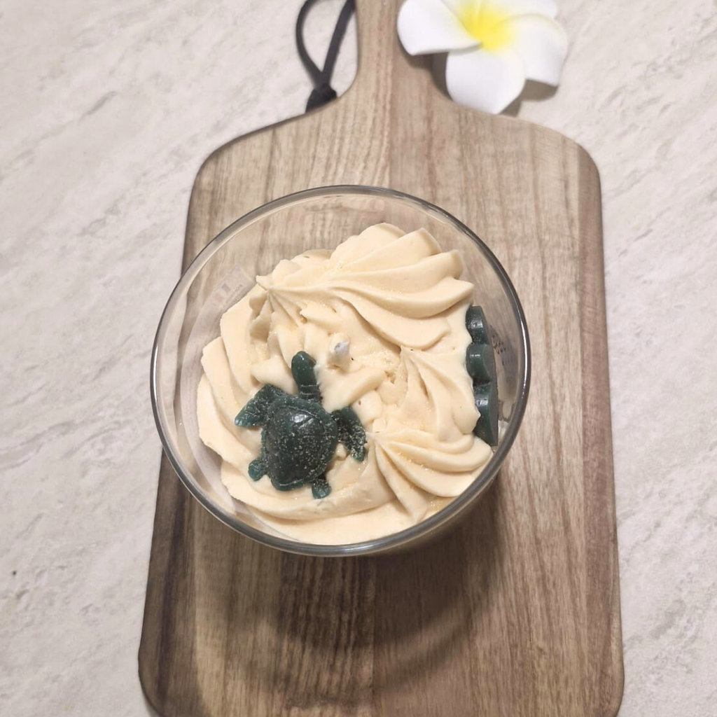 Bougie Gardienne du lagon - Fleur de Tiare