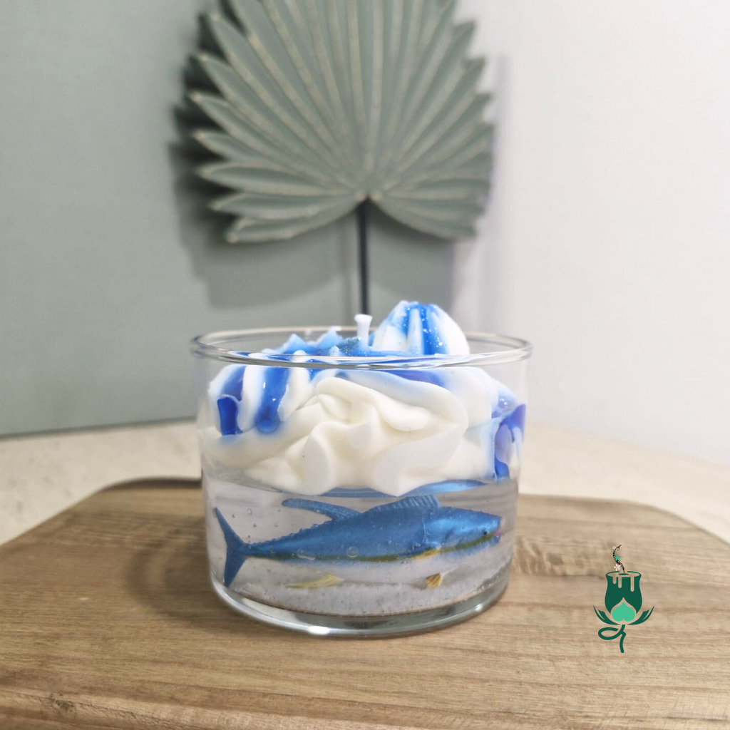 Bougie Les animaux marin - Pina Colada