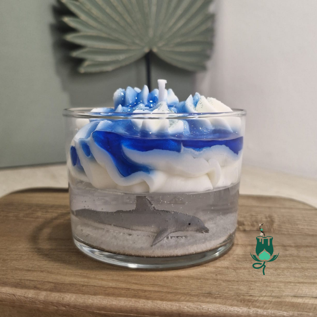 Bougie Les animaux marin - Pina Colada