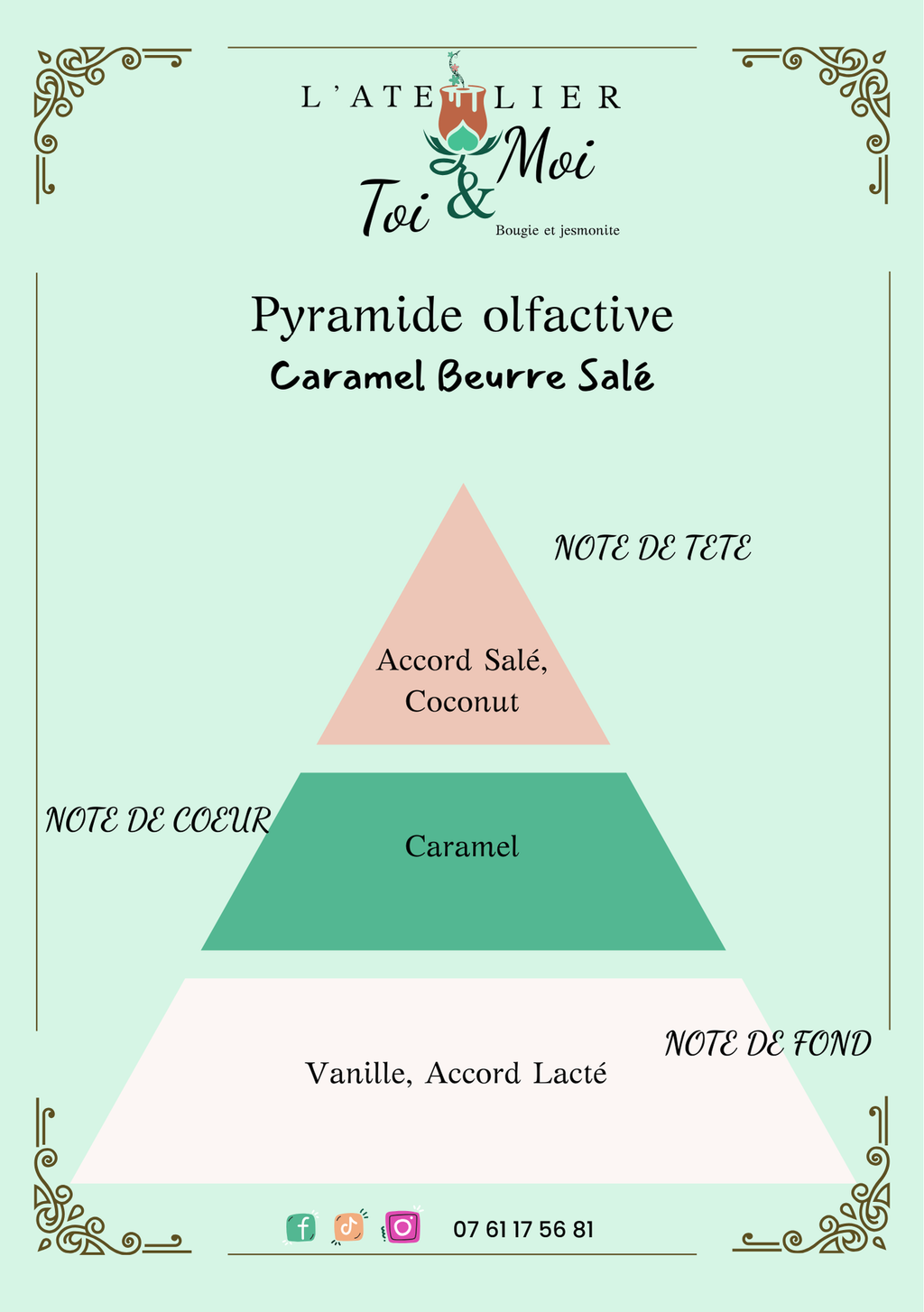 Bougie Roi de la Savane - Caramel Beurre Salé