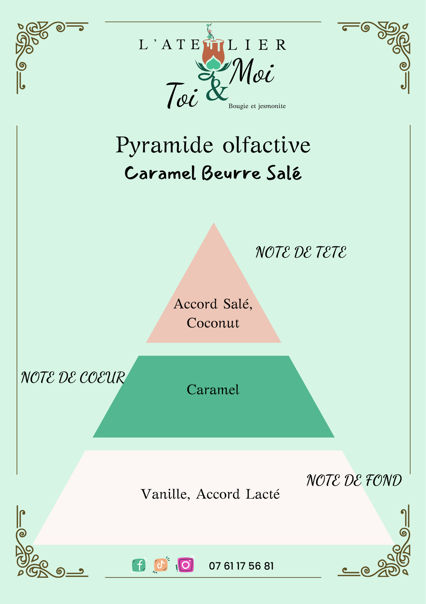 Bougie Roi de la Savane - Caramel Beurre Salé