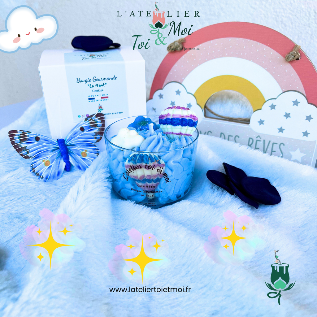 Bougie La haut - Cookies