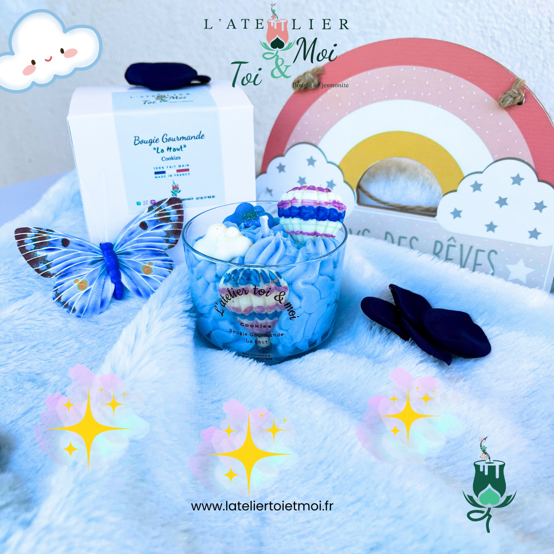 Bougie La haut - Cookies